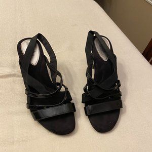 Black Strappy Heels